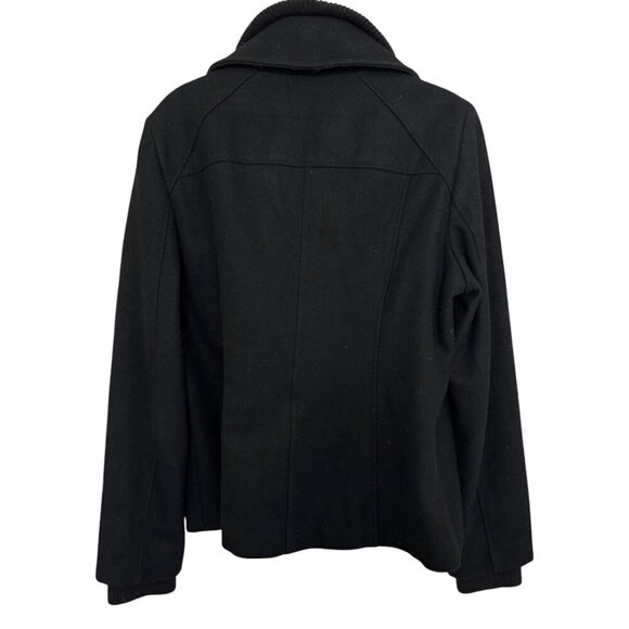 Guess Layered Wool Peacoat - Picture 3 of 4